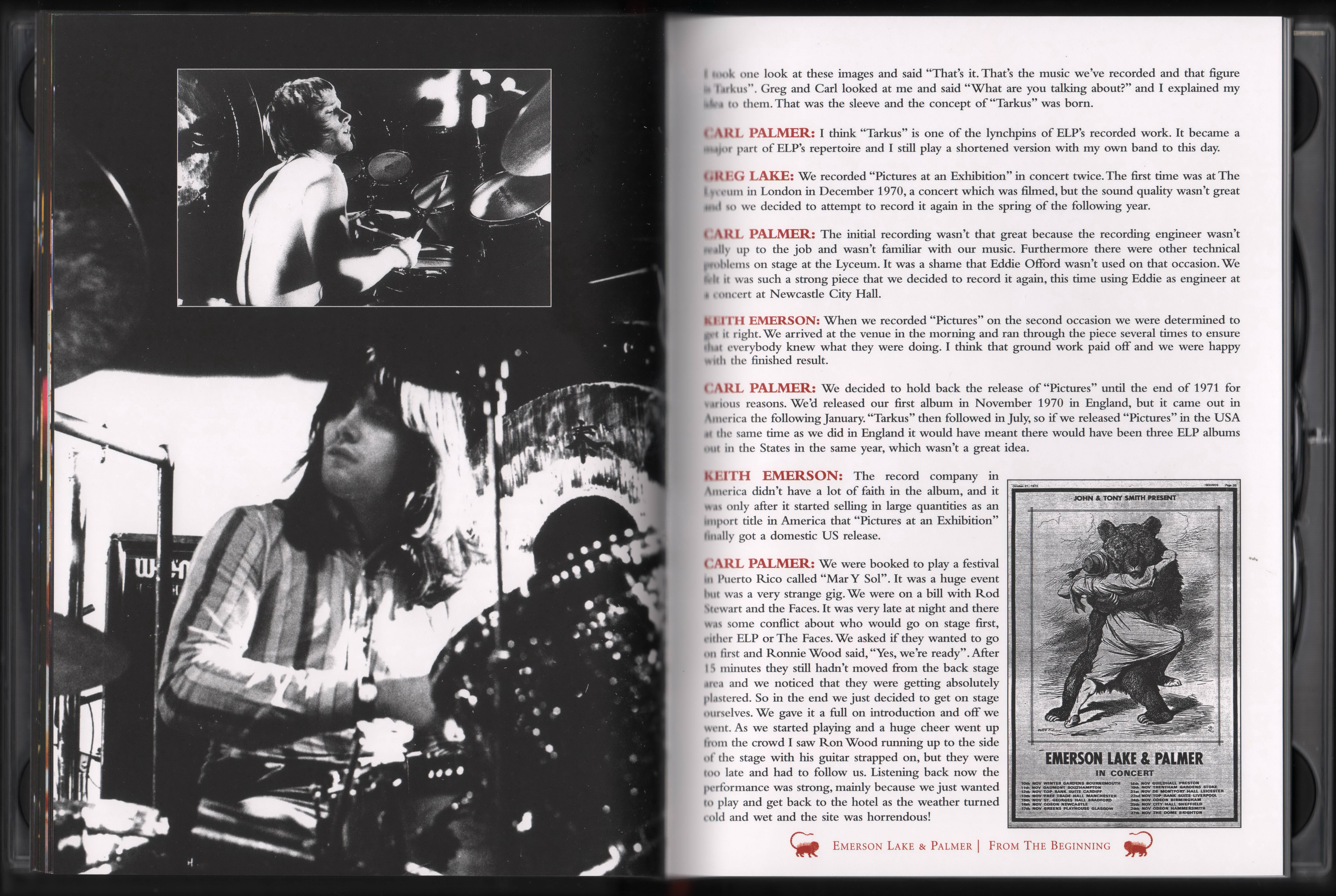 Emerson, Lake and Palmer From the Beginning [Booklet13 aus]